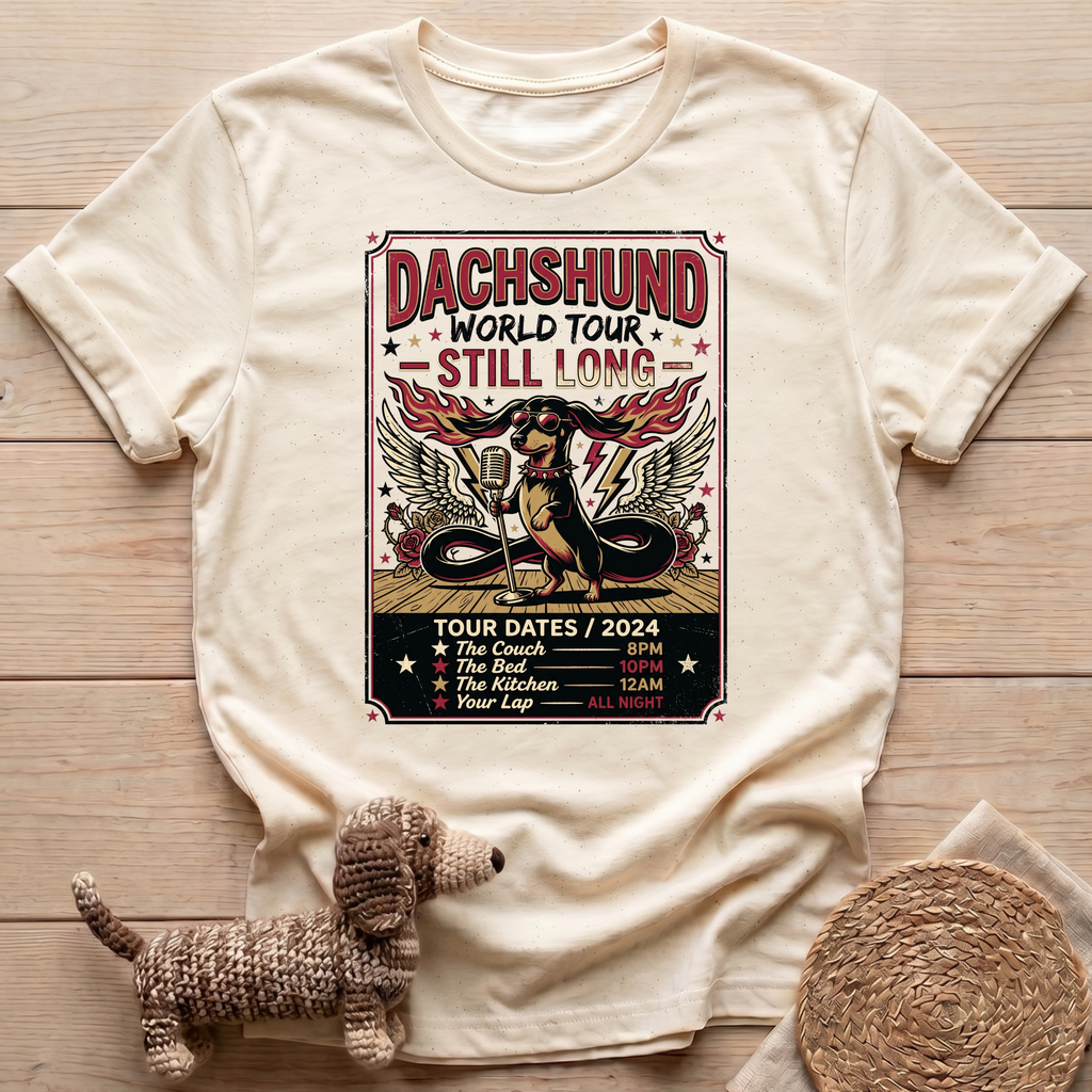 Dachshund World Tour T-Shirt