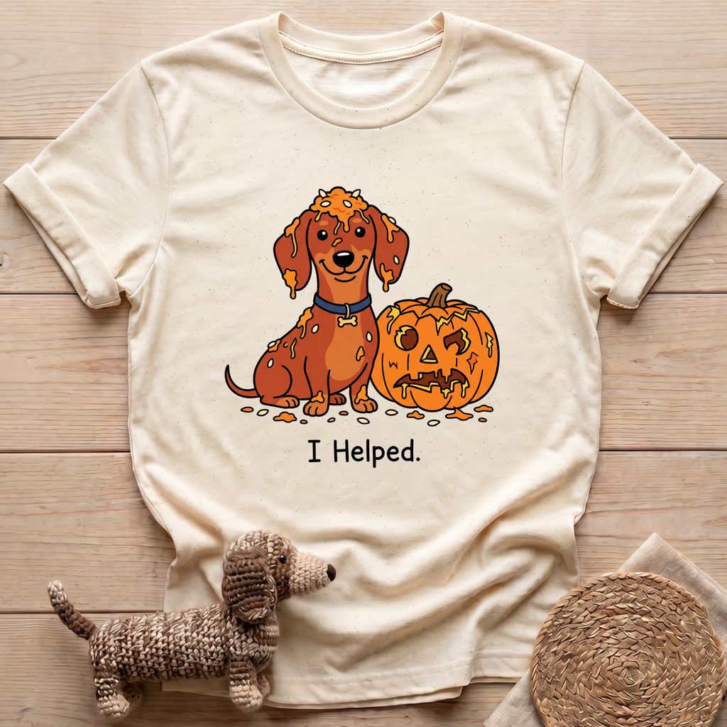 I Helped T-Shirt
