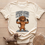 Never Skip Leg Day T-Shirt
