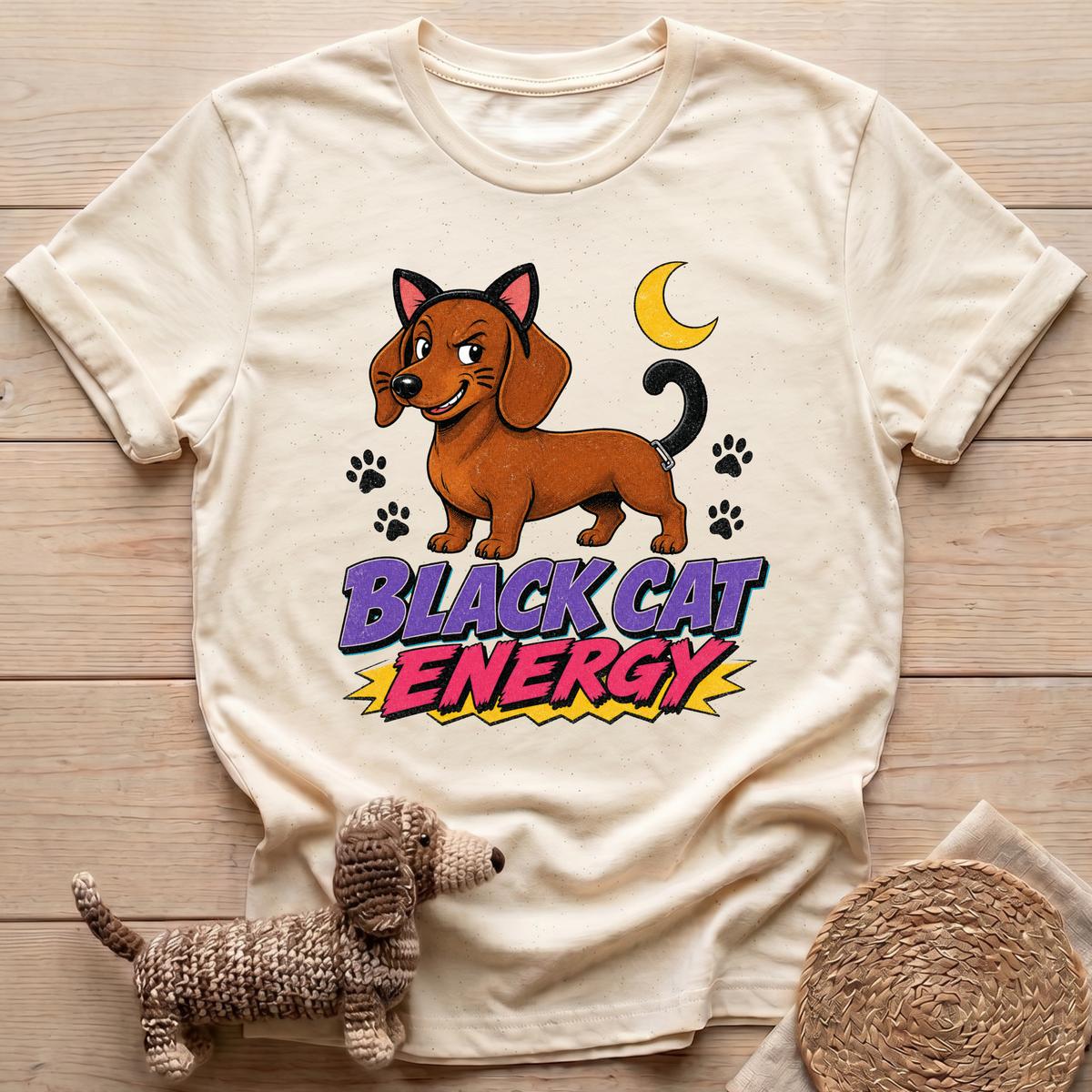 Black Cat Energy T-Shirt