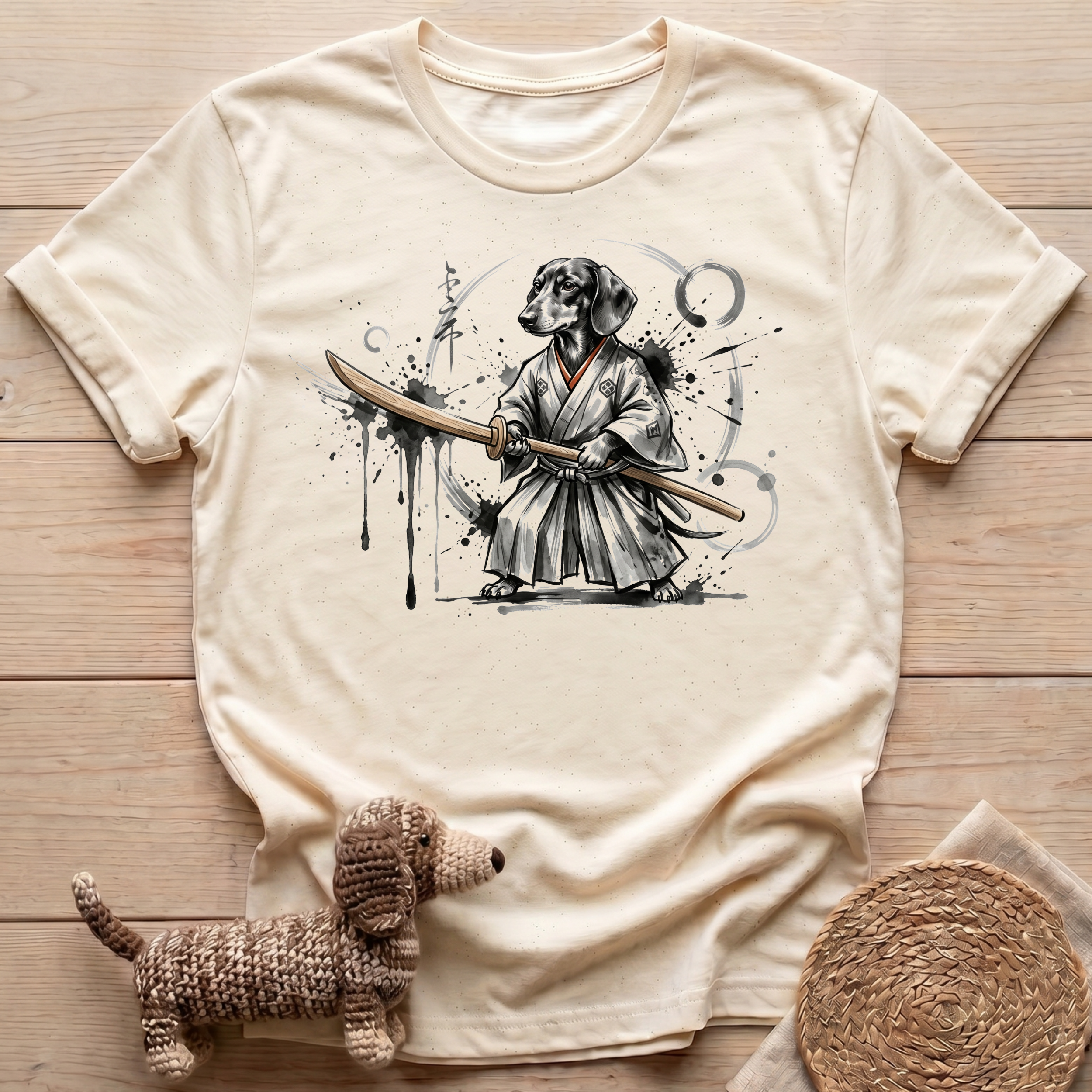 Samurai Dachshund T-Shirt
