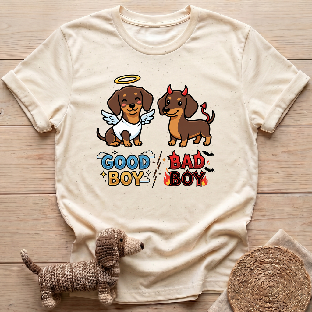 Good Boy vs Bad Boy T-Shirt