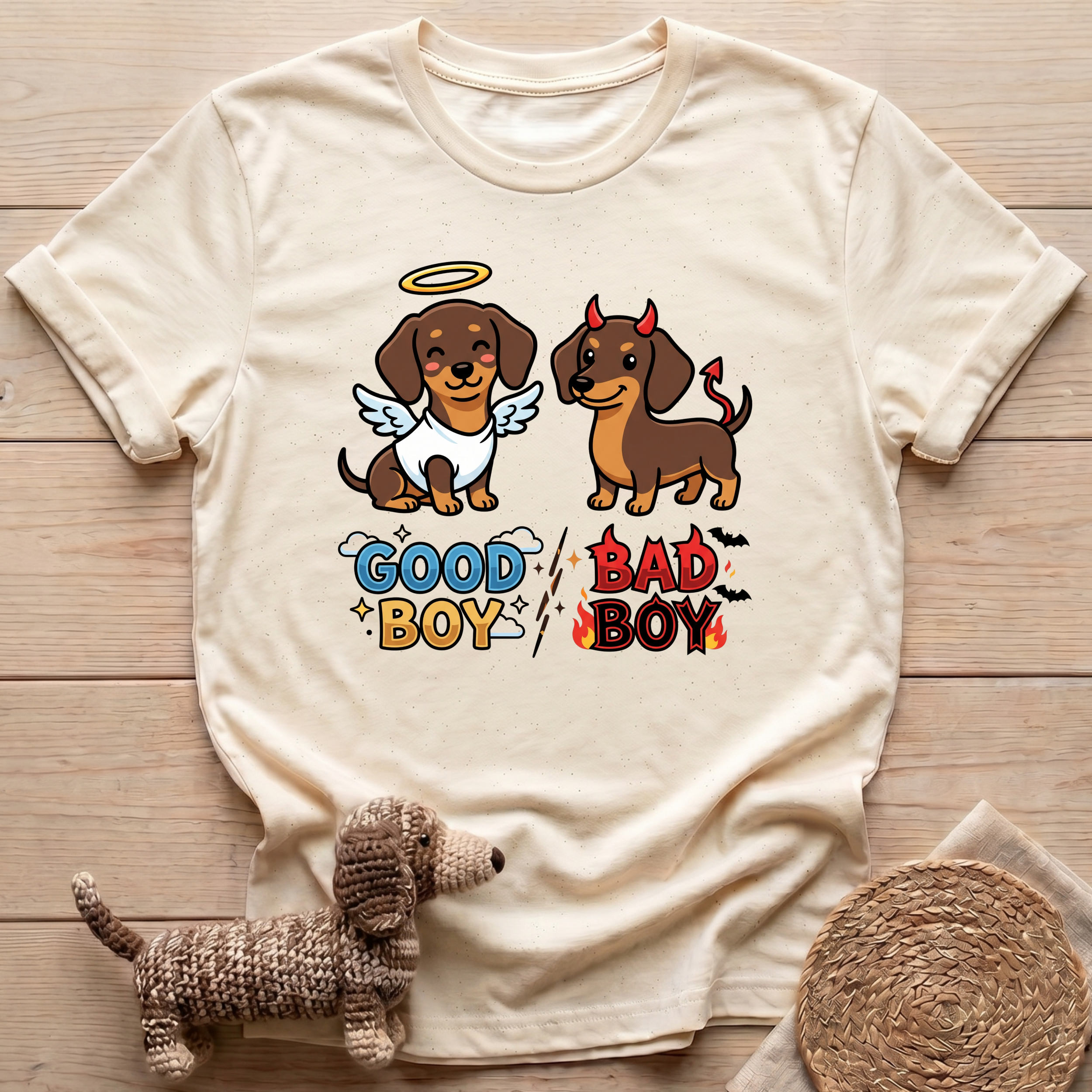 Good Boy vs Bad Boy T-Shirt