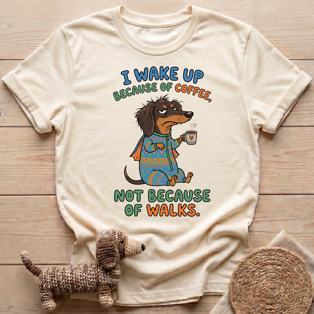 Coffee Dachshund T-Shirt