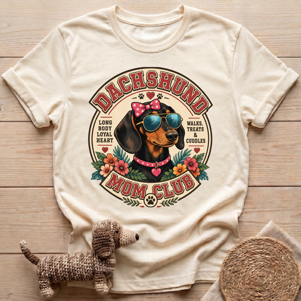 Dachshund Mom Club T-Shirt