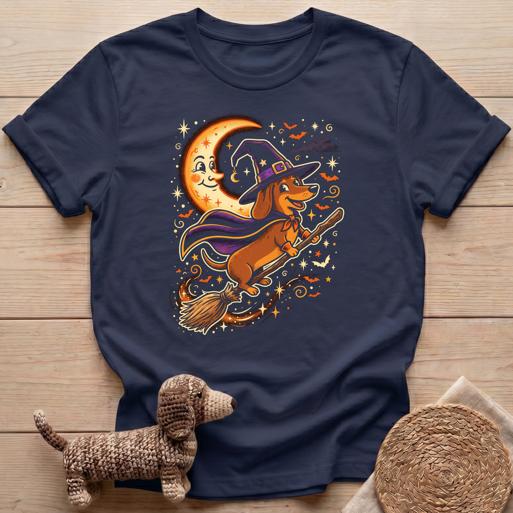Dachshund Witch T-Shirt