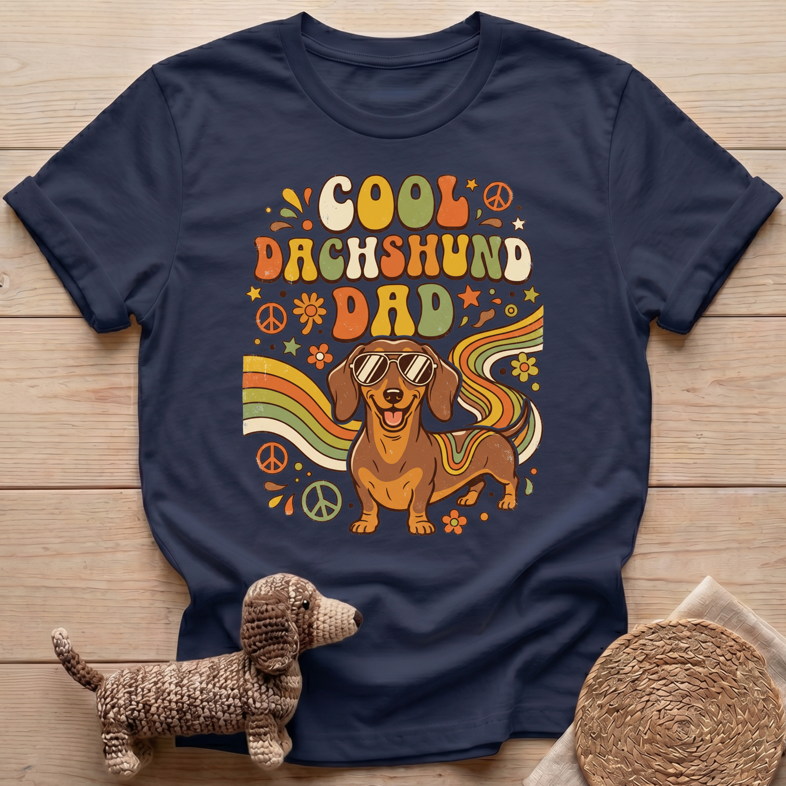 Cool Dachshund Dad T-Shirt
