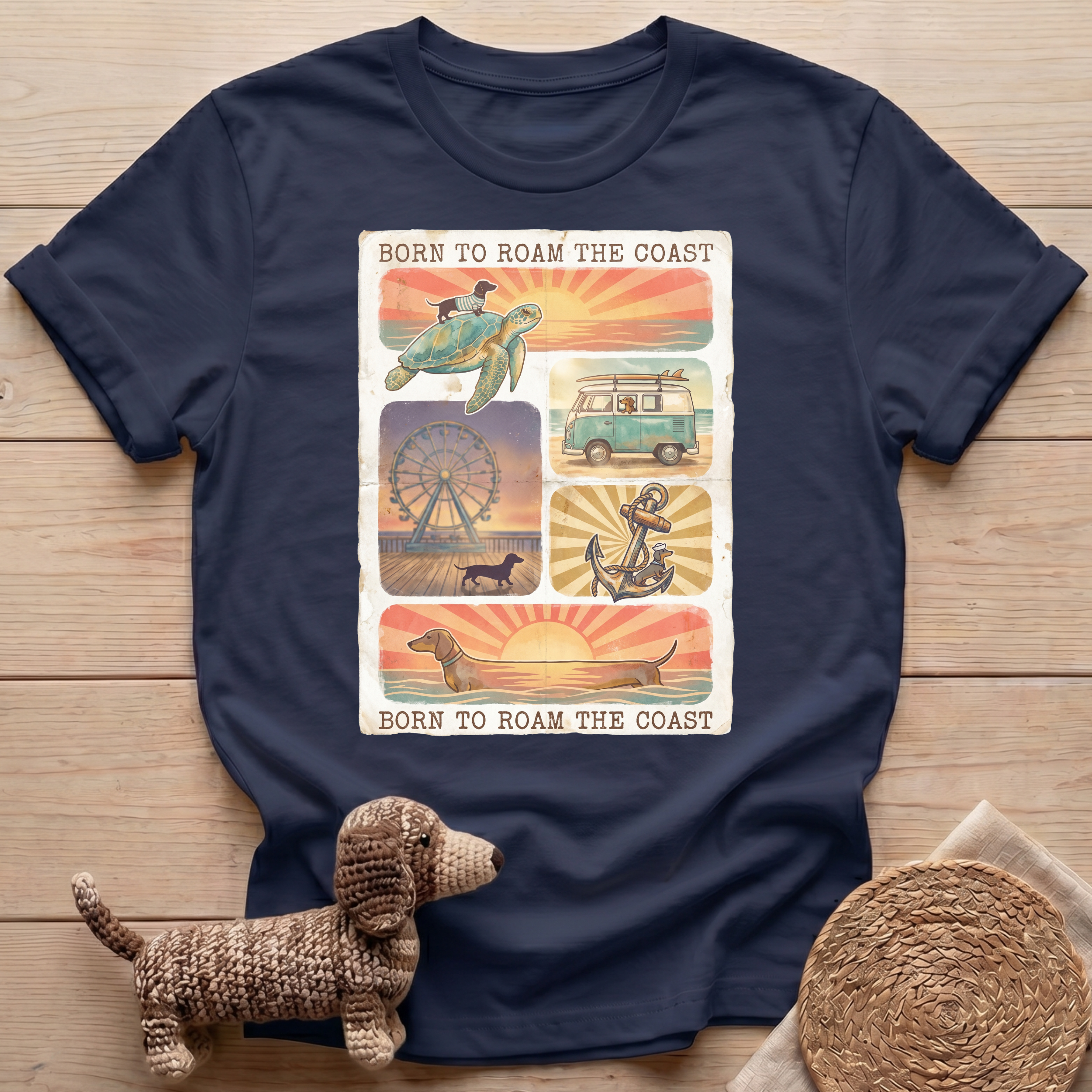 Born To Roam The Coast T-Shirt