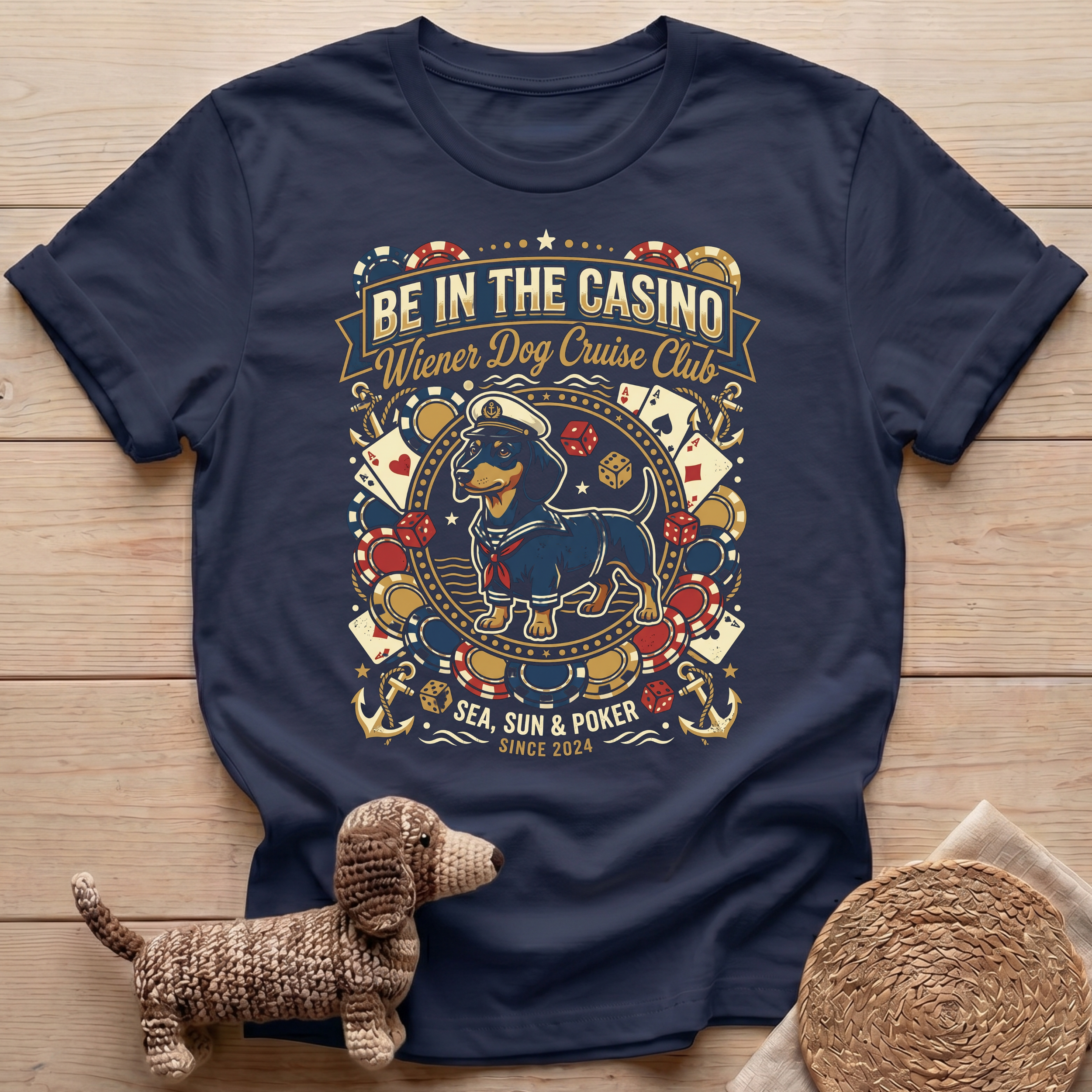 Wiener Dog Cruise Club T-Shirt