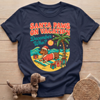 Santa Paws on Vacation T-Shirt