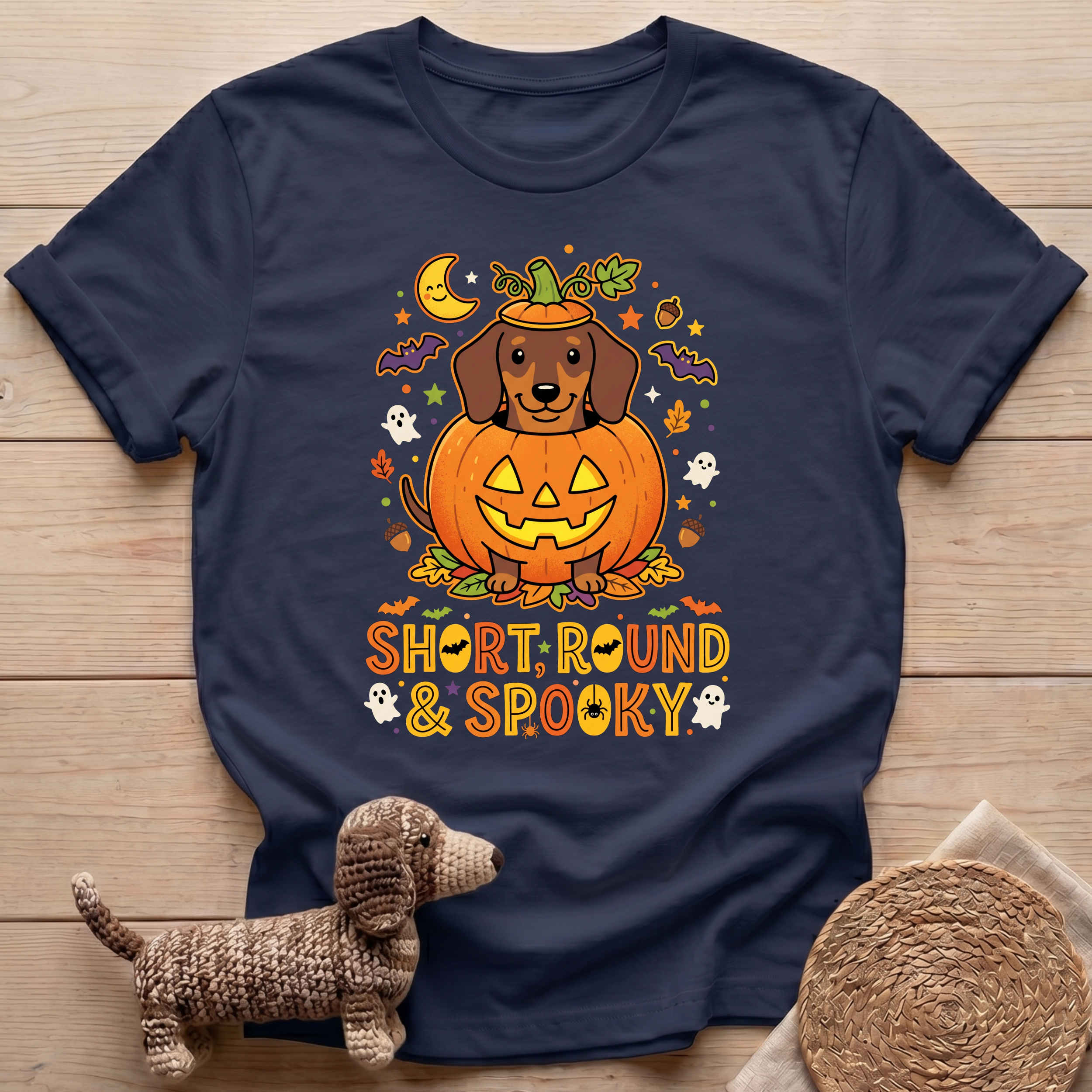 Short Round Spooky T-Shirt