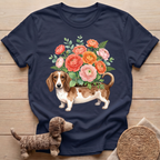 Flower Dachshund T-Shirt