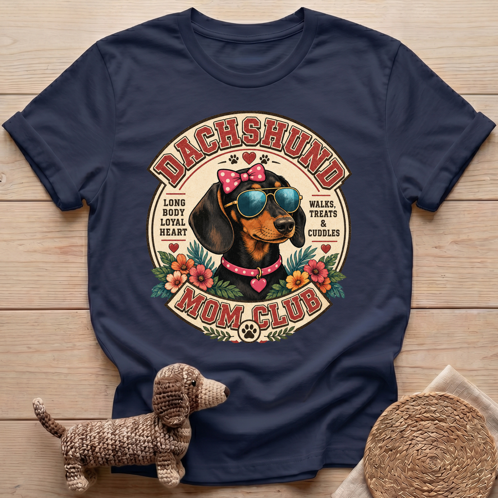Dachshund Mom Club T-Shirt