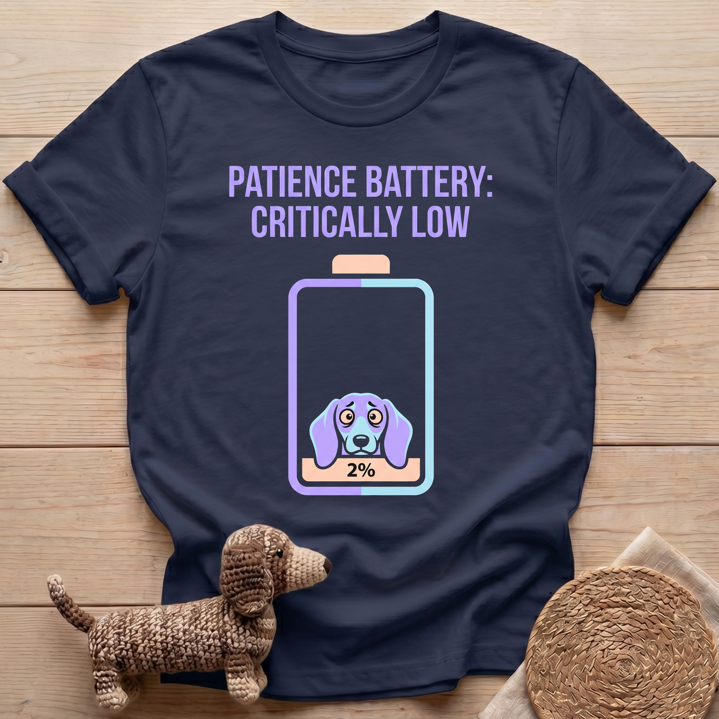 Patience Battery T-Shirt
