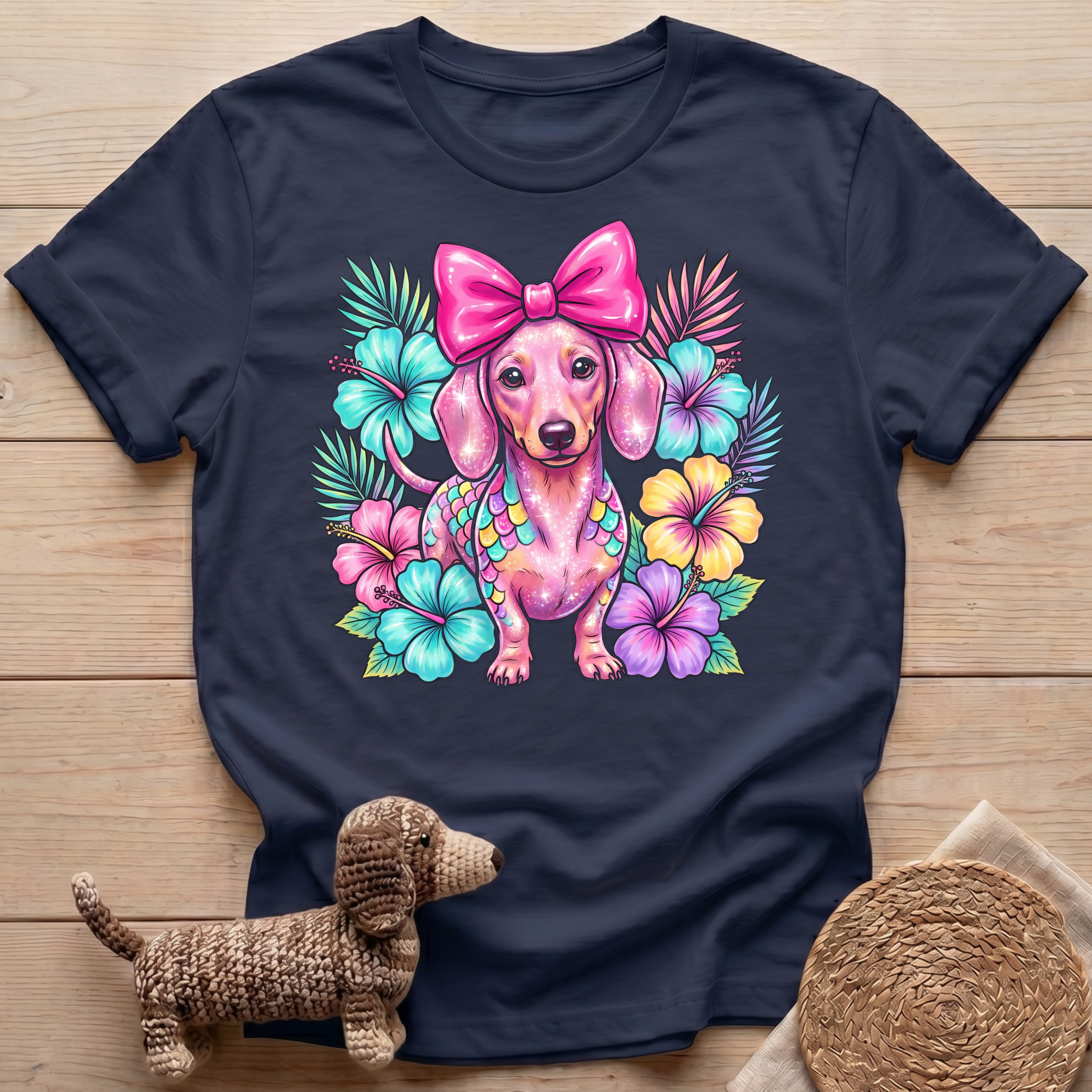Pink Tropical T-Shirt