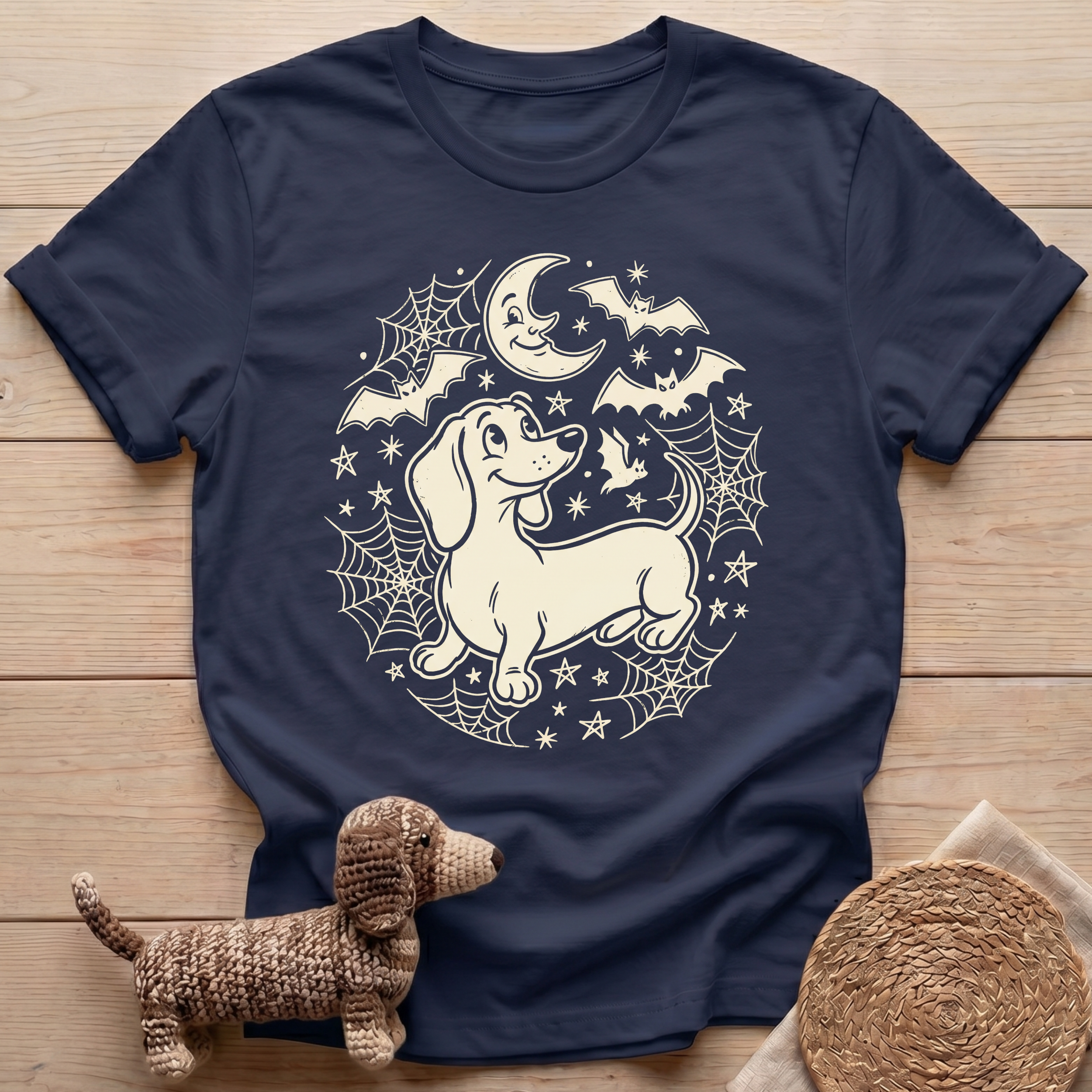 Moon Spiderweb T-Shirt