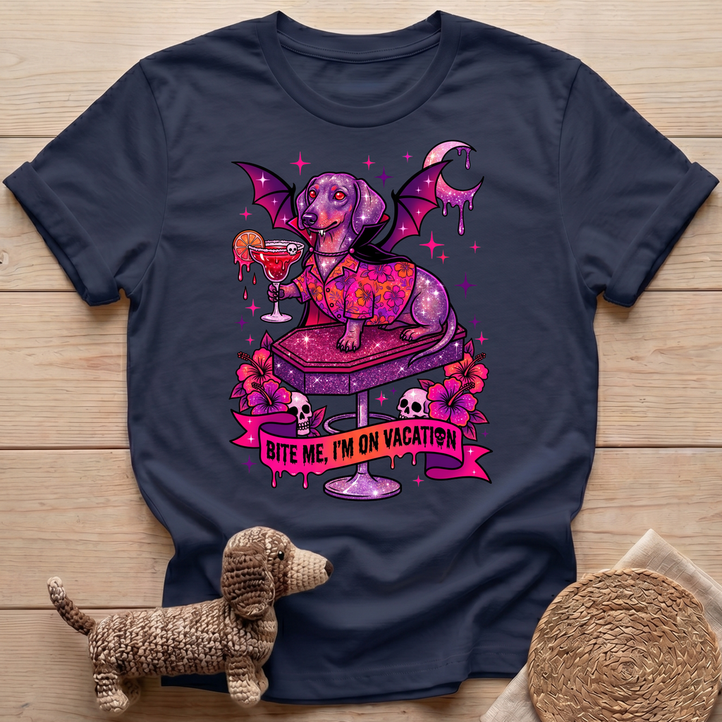 Bite Me, I'm On Vacation T-Shirt