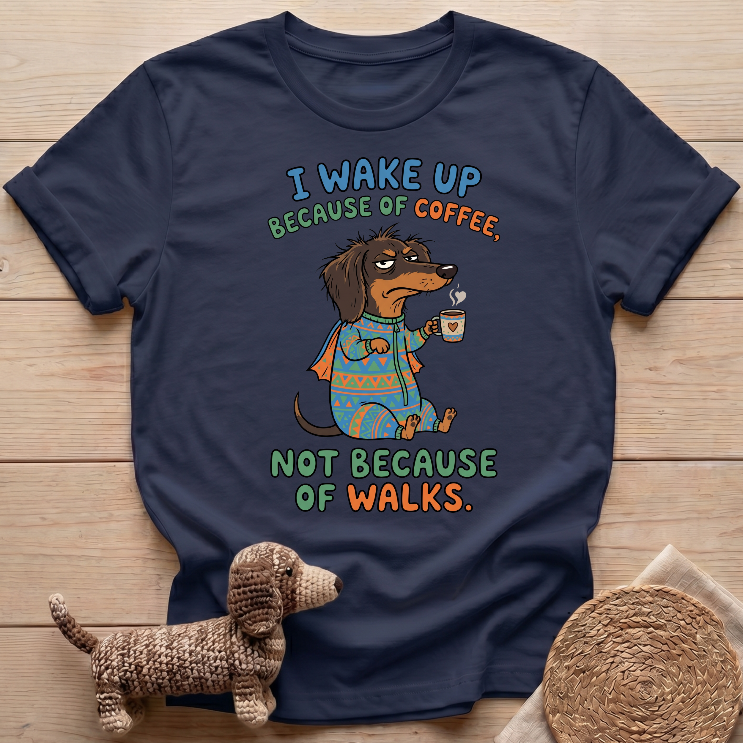 Coffee Dachshund T-Shirt