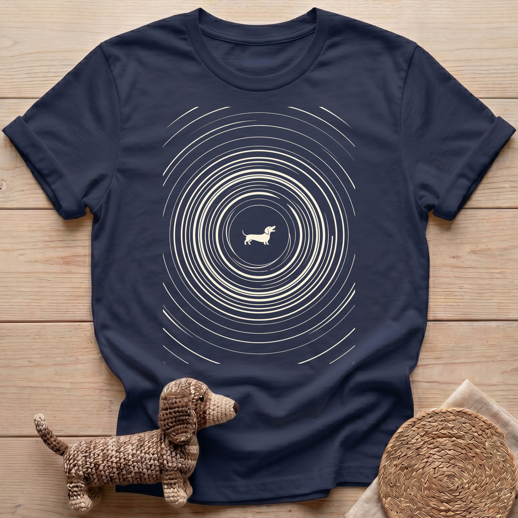 Circle Dachshund T-Shirt