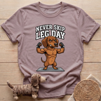 Never Skip Leg Day T-Shirt