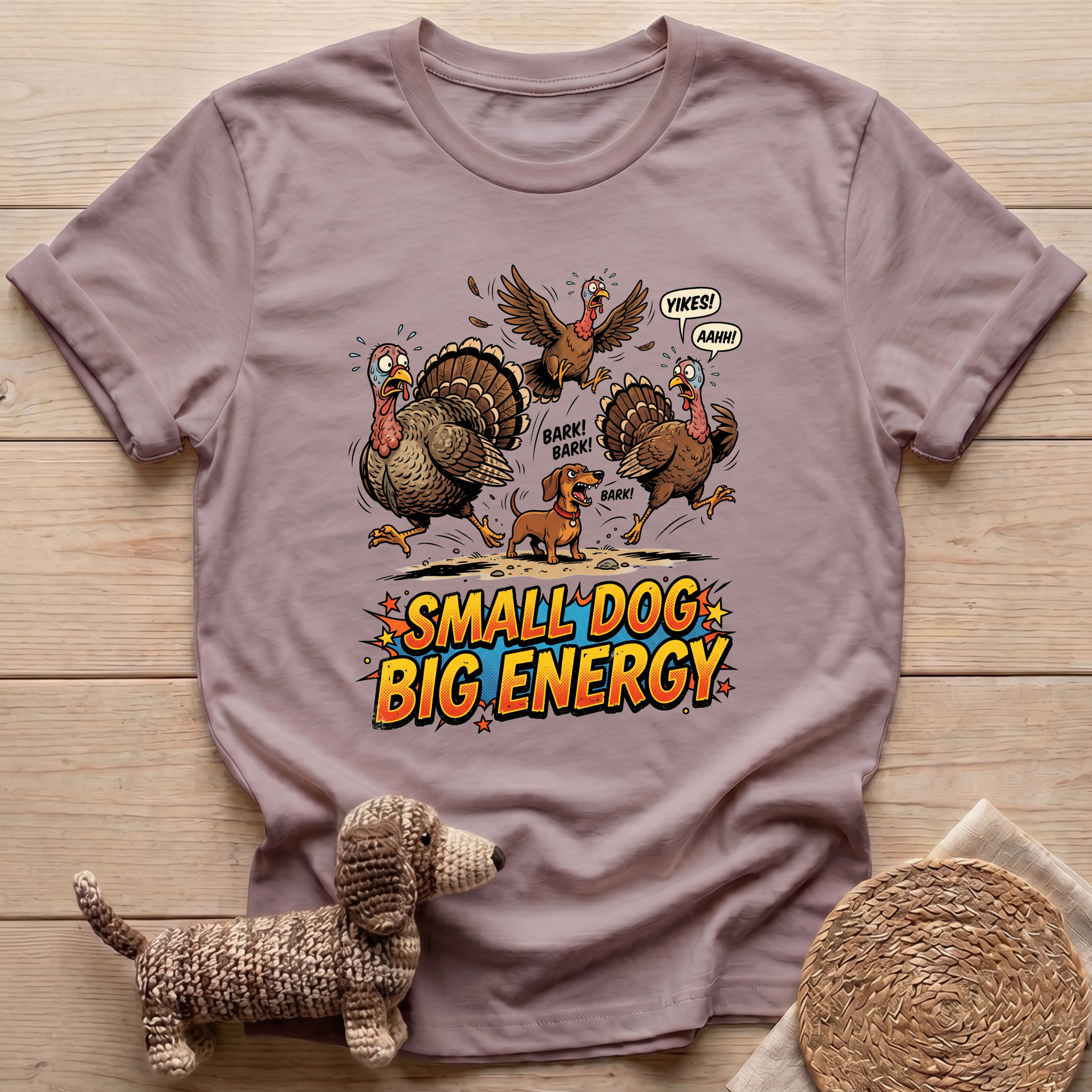 Small Dog Big Energy T-Shirt