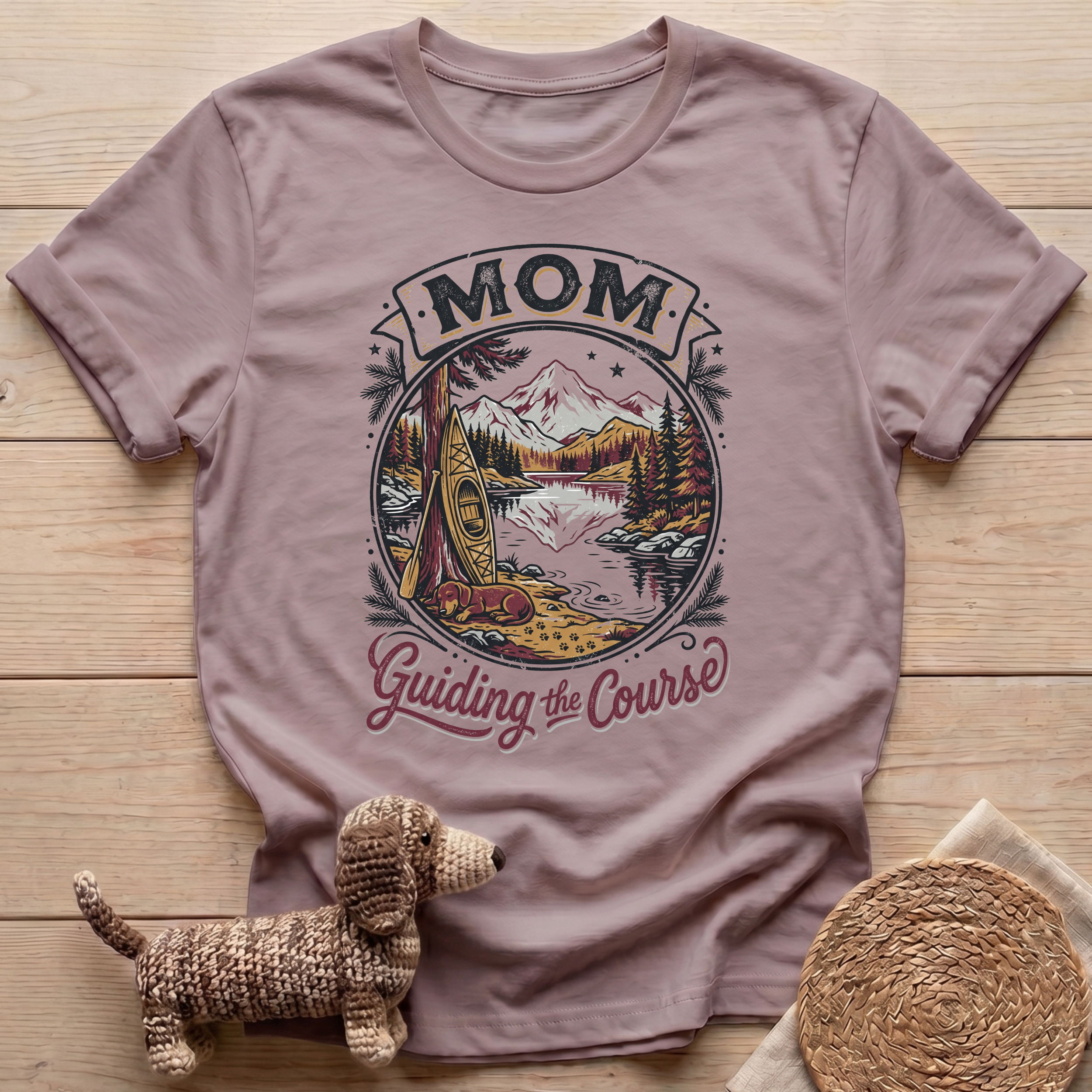 Mom Guiding the Course T-Shirt