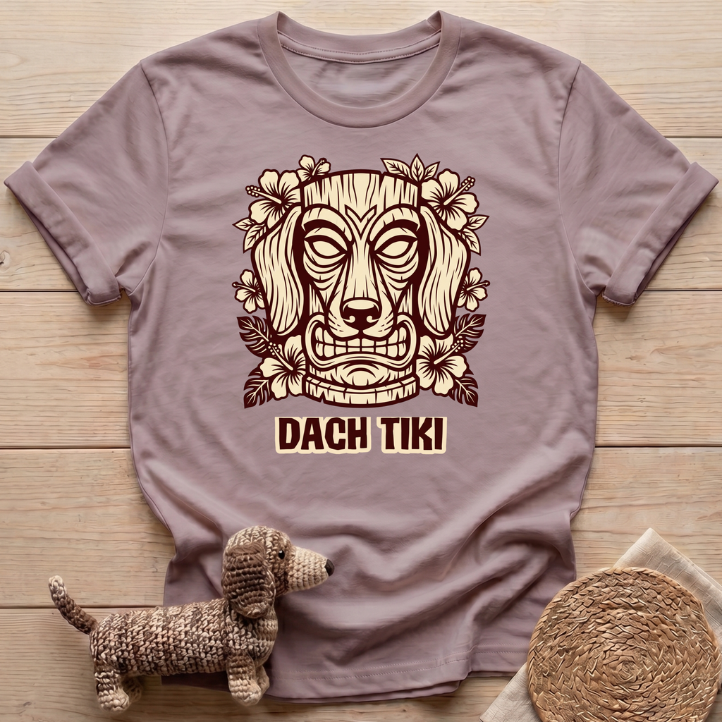 Dach Tiki Totem Mask T-Shirt