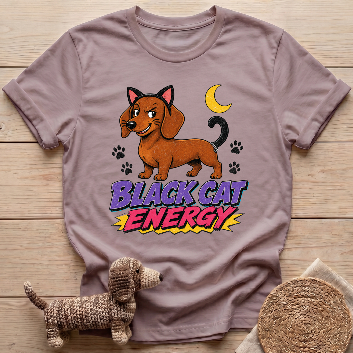 Black Cat Energy T-Shirt