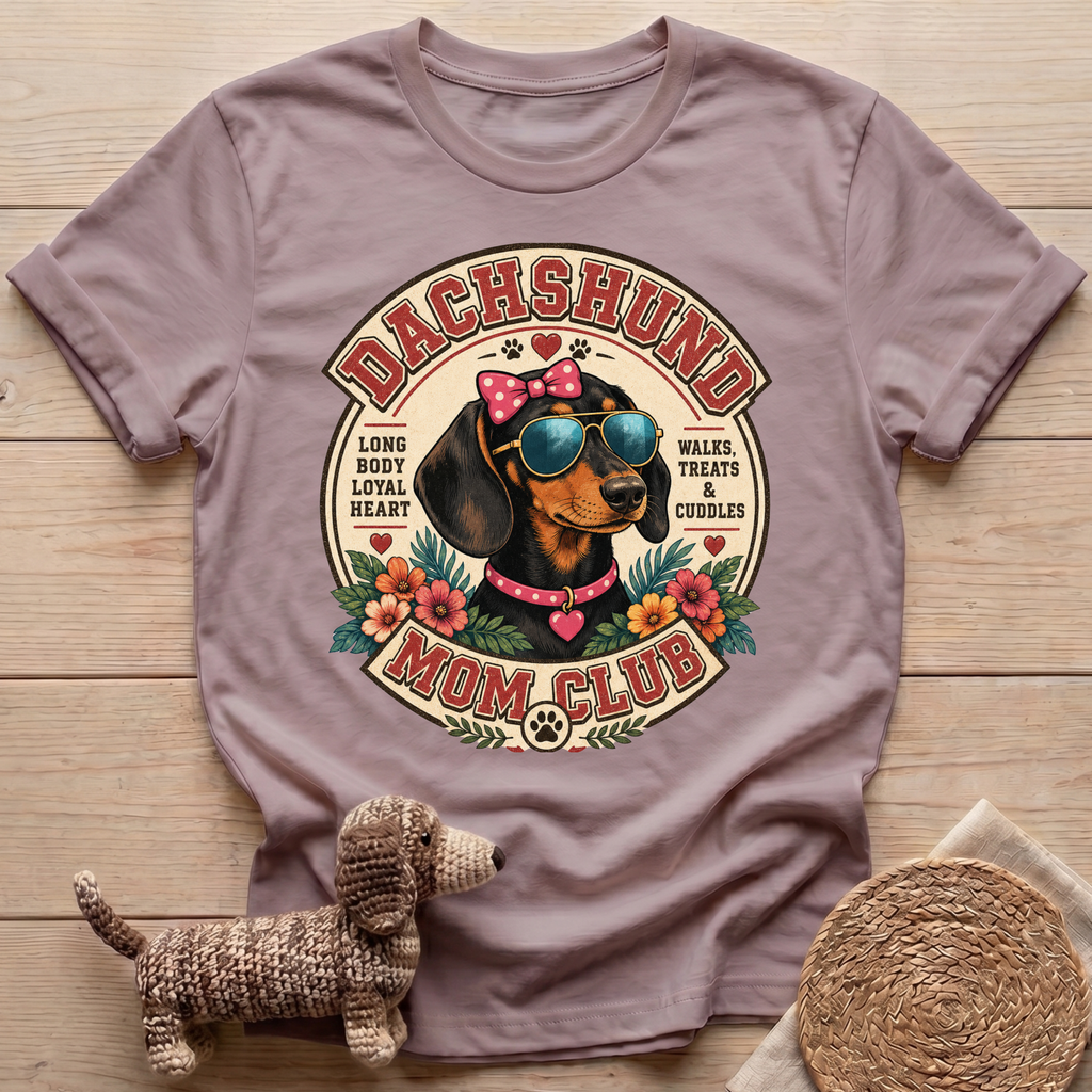 Dachshund Mom Club T-Shirt