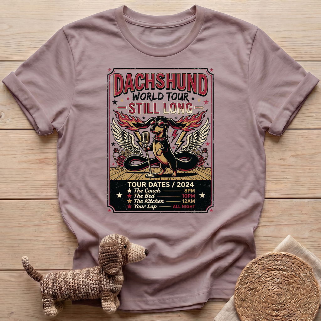 Dachshund World Tour T-Shirt
