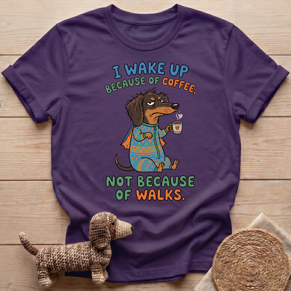 Coffee Dachshund T-Shirt