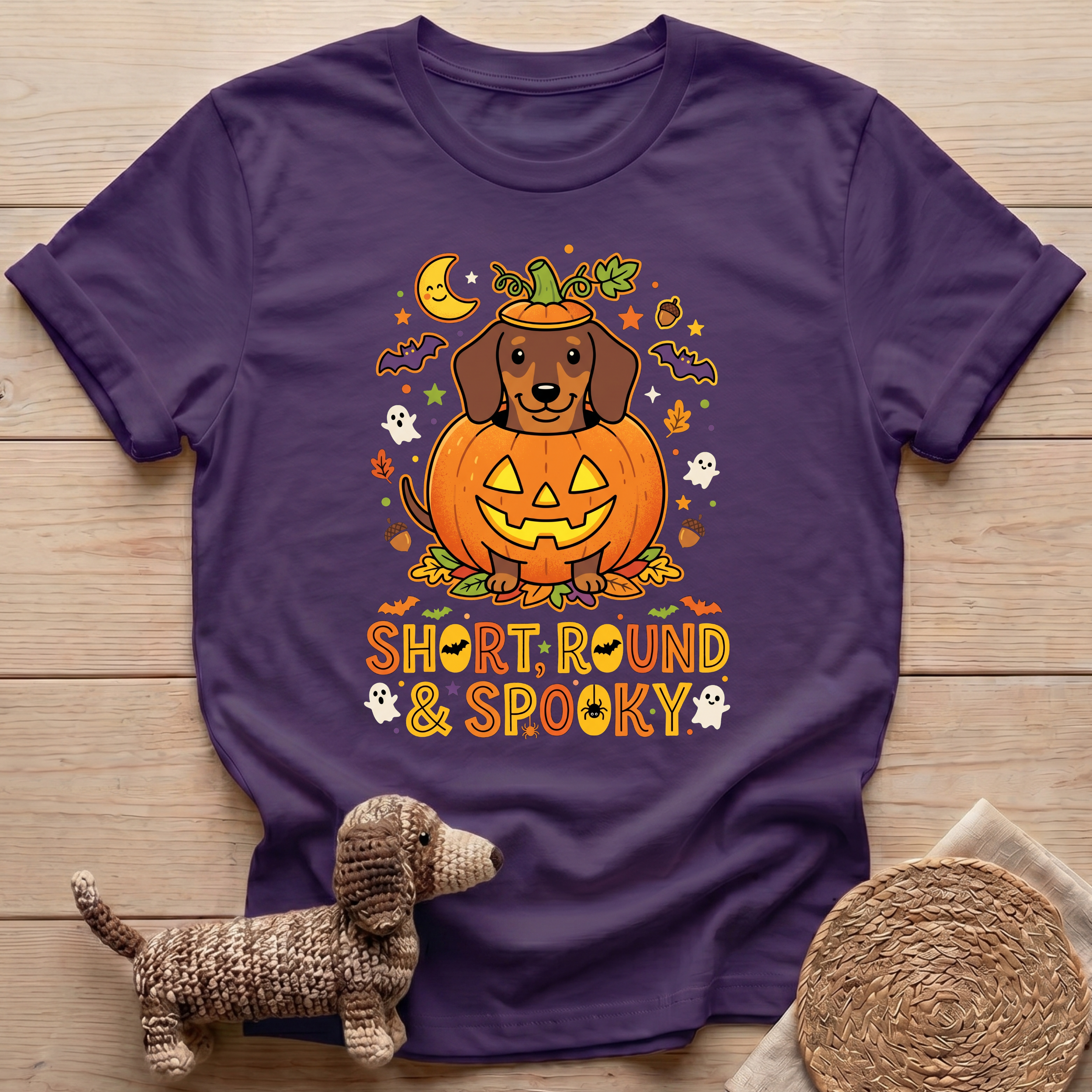 Short Round Spooky T-Shirt