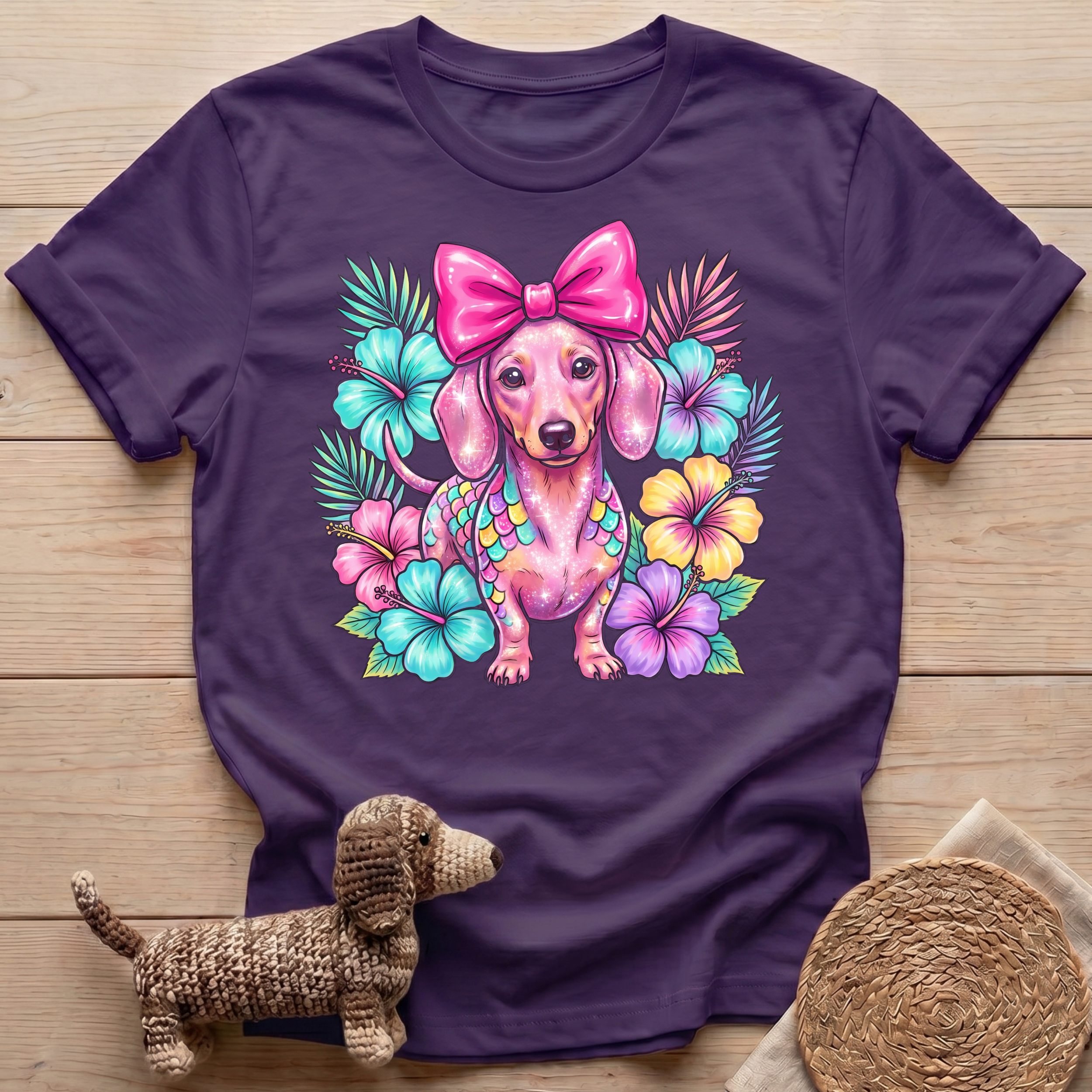 Pink Tropical T-Shirt