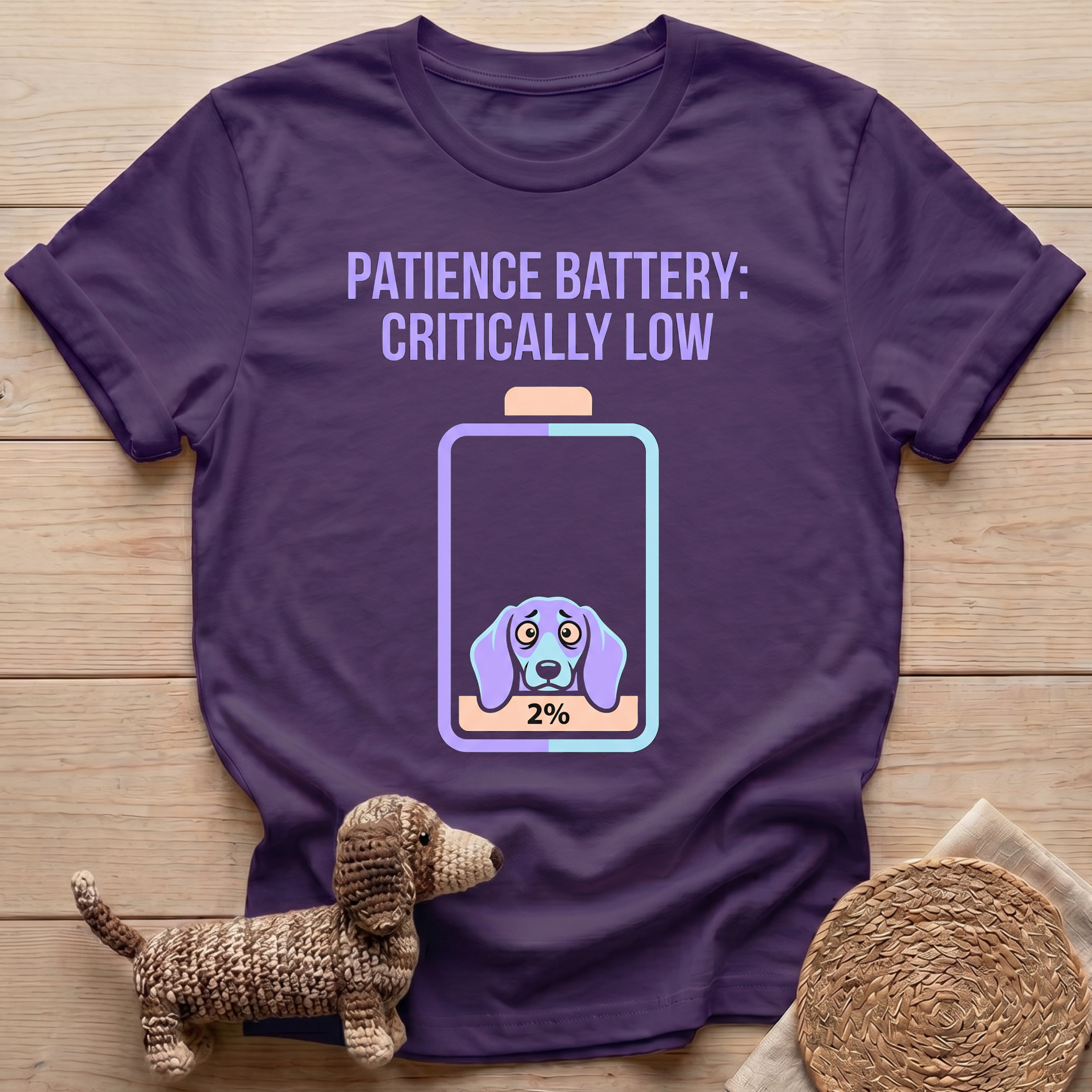 Patience Battery T-Shirt