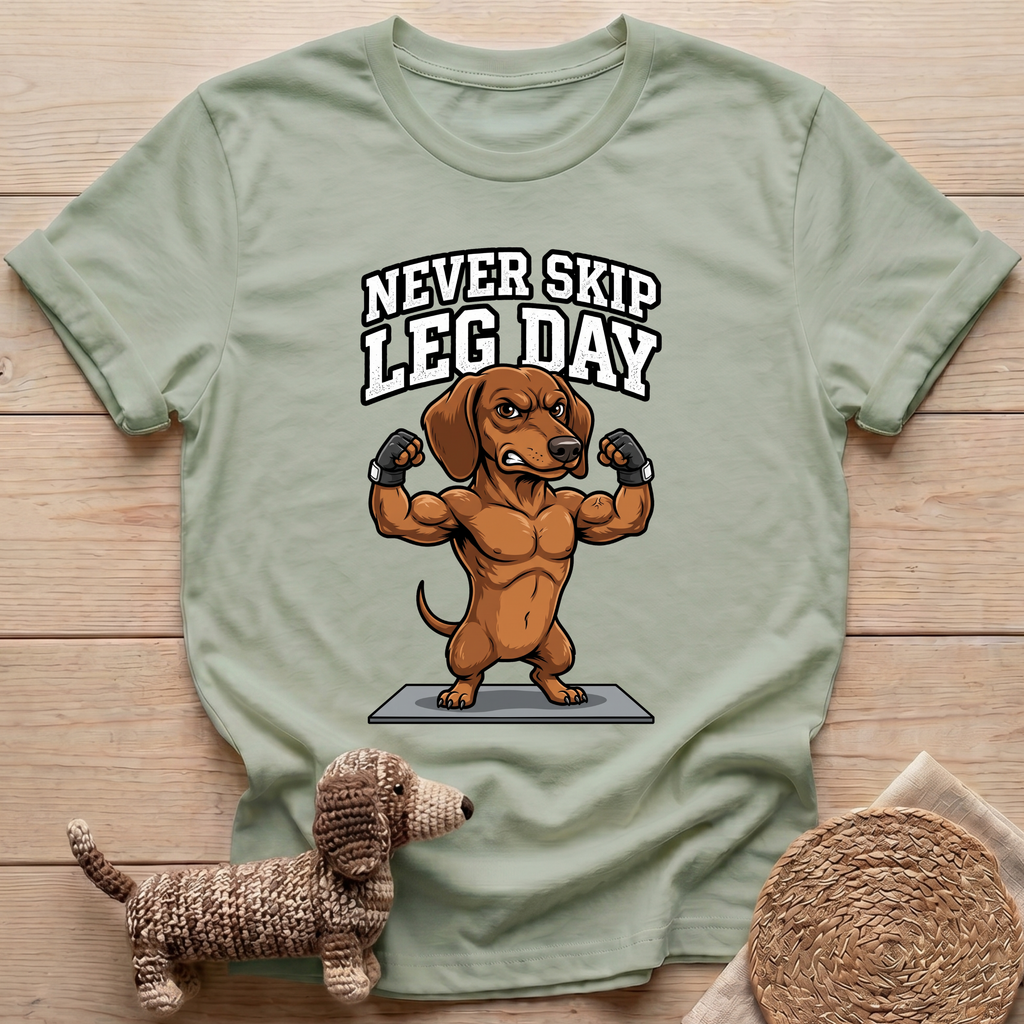 Never Skip Leg Day T-Shirt