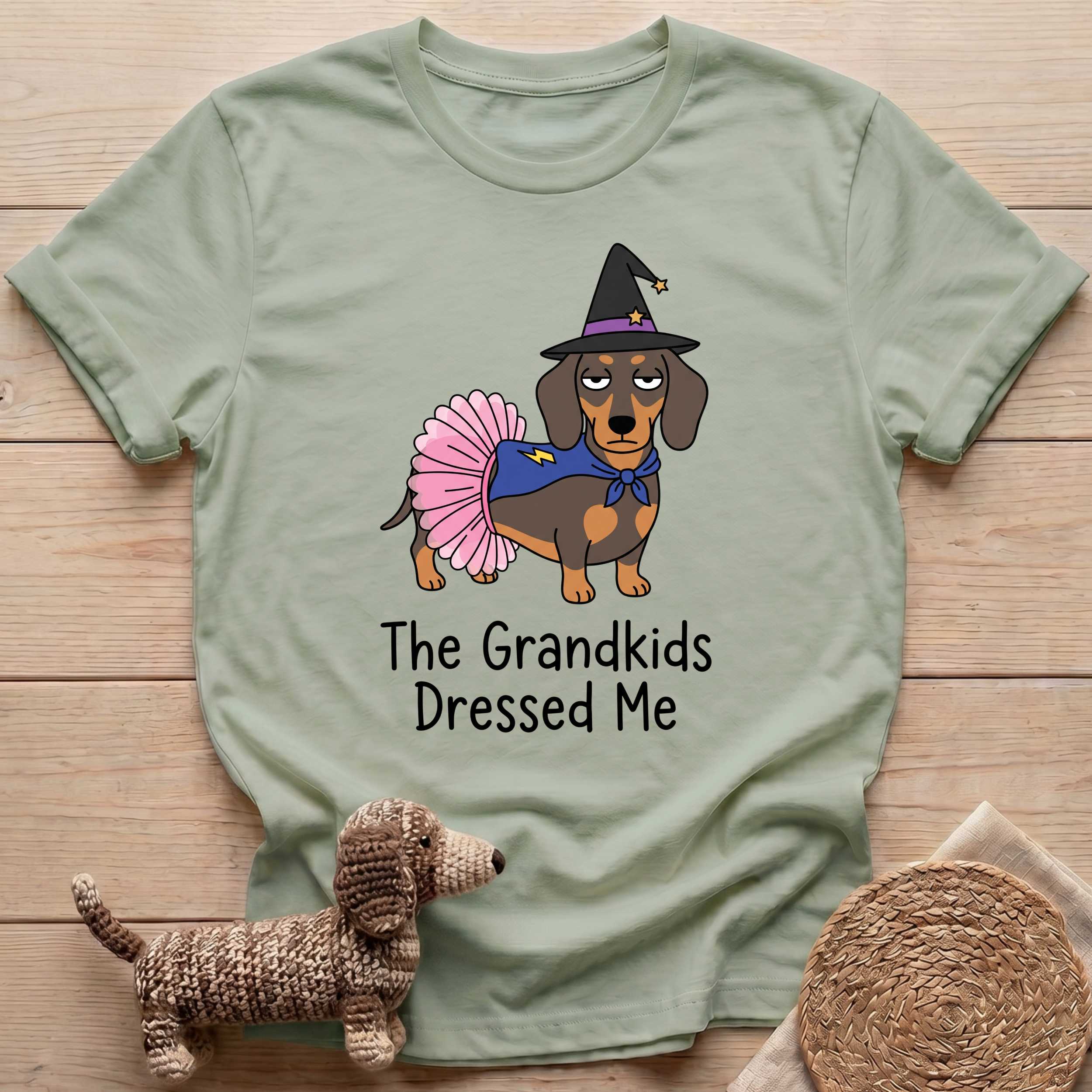 The Grandkids Dressed Me T-Shirt