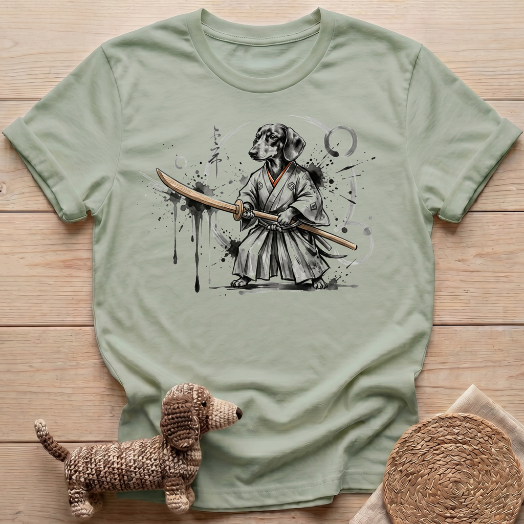 Samurai Dachshund T-Shirt