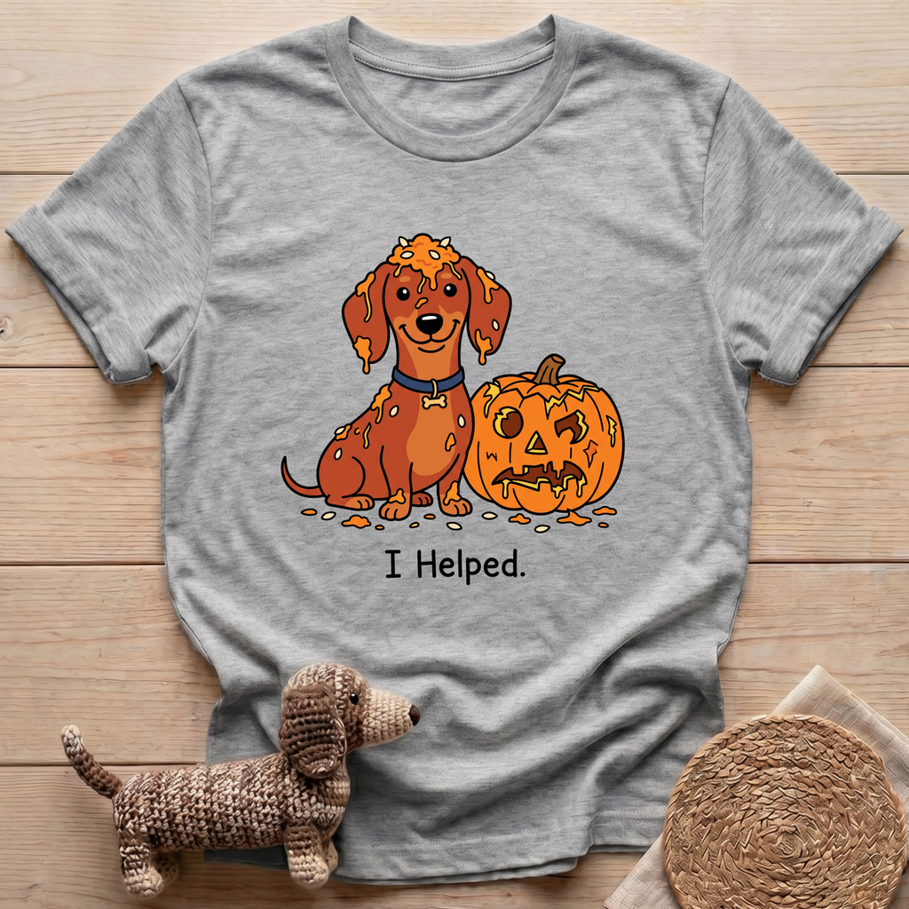 I Helped T-Shirt