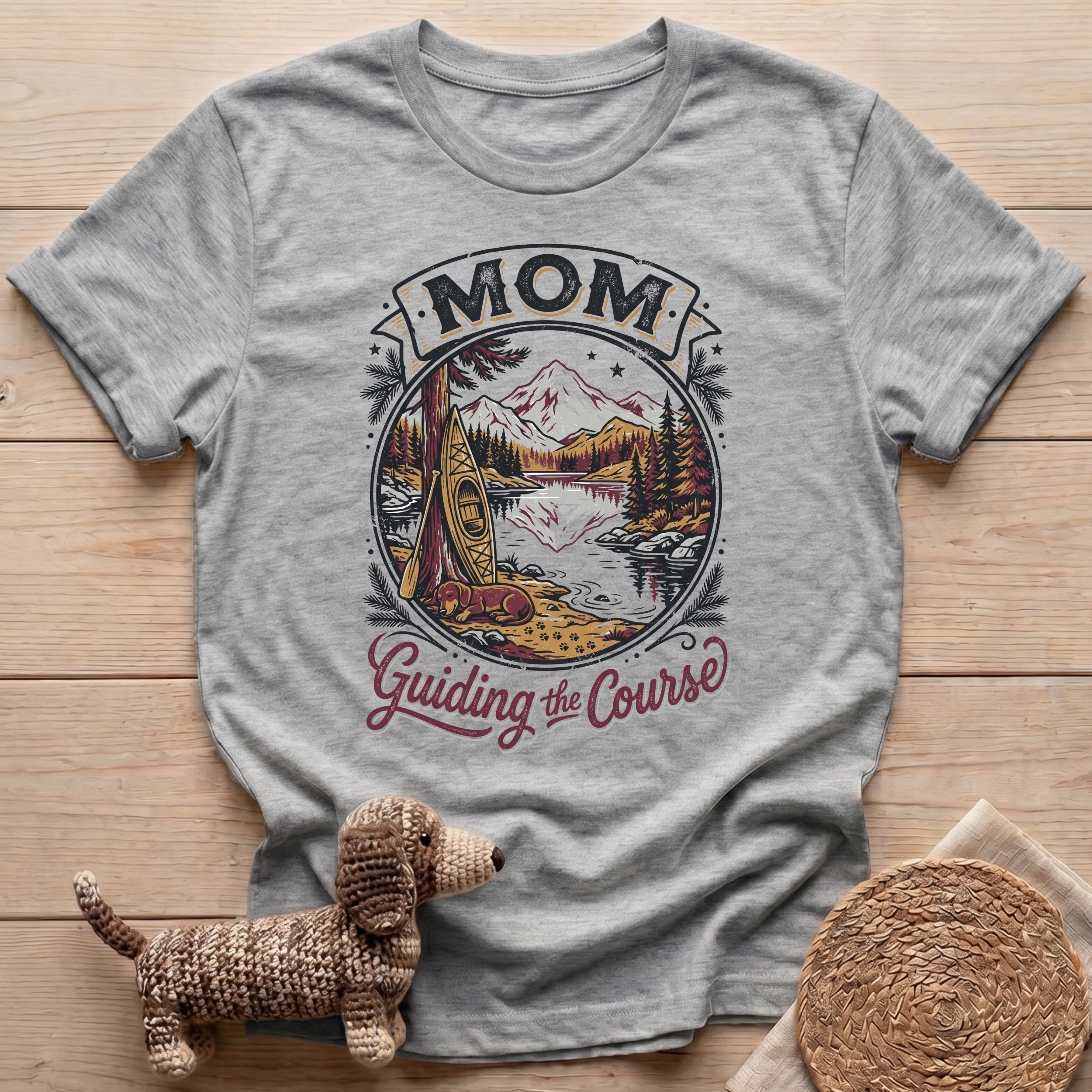 Mom Guiding the Course T-Shirt
