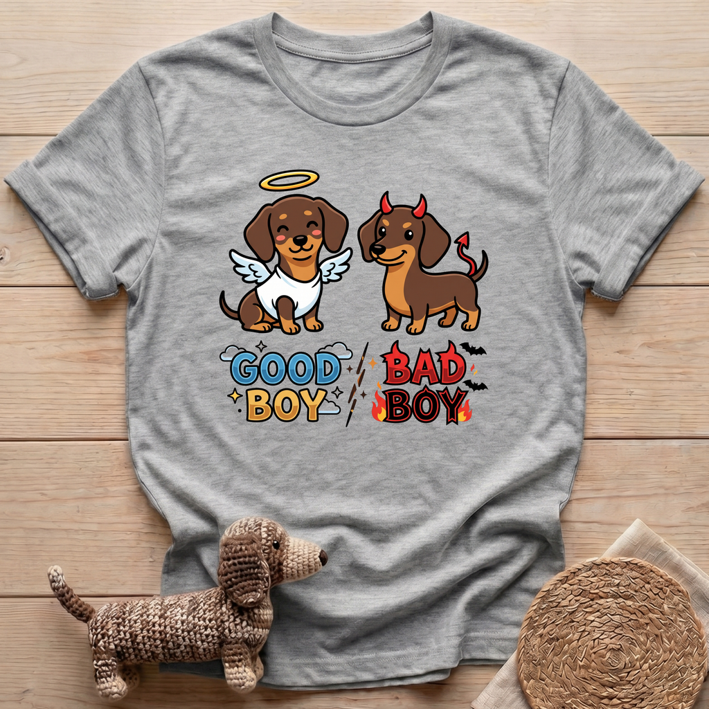Good Boy vs Bad Boy T-Shirt