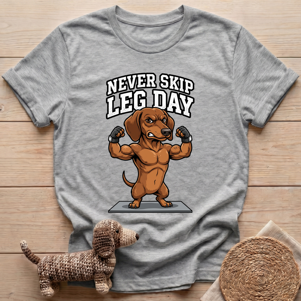 Never Skip Leg Day T-Shirt