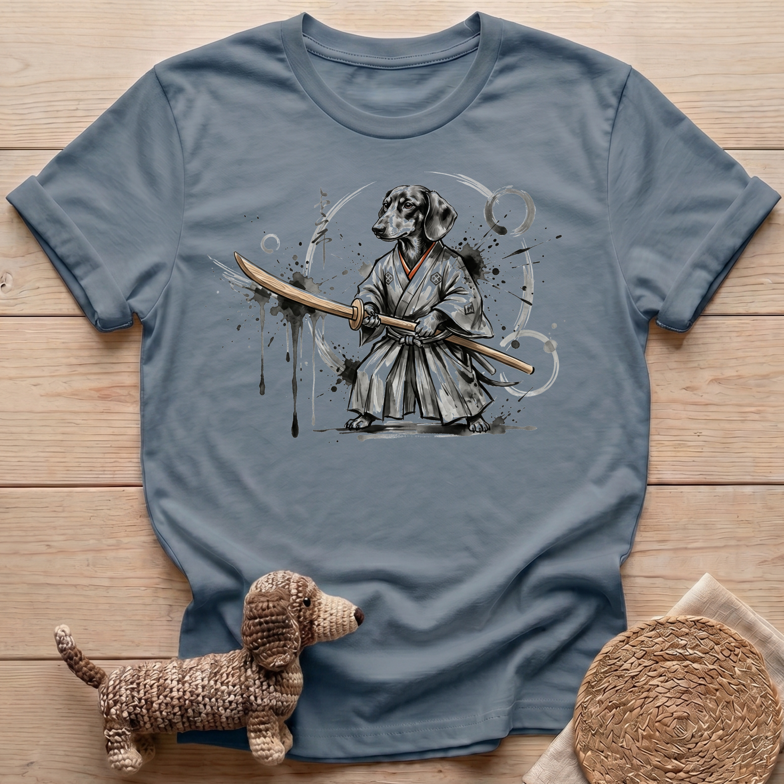 Samurai Dachshund T-Shirt