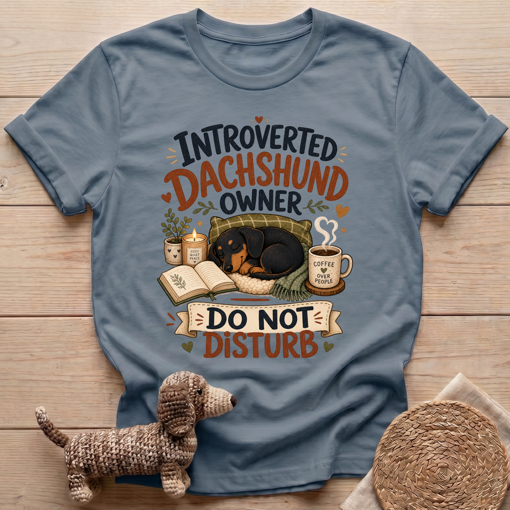 Introverted Dachshund Owner T-Shirt