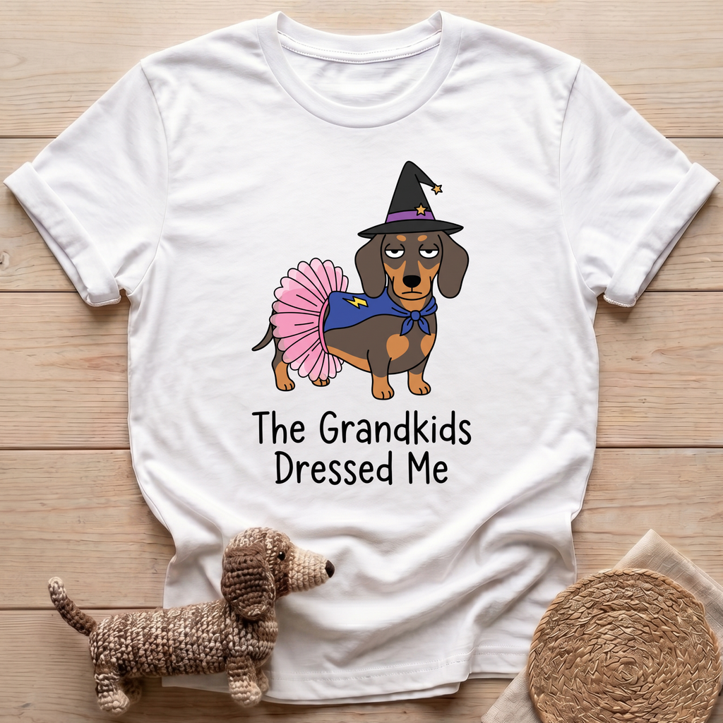 The Grandkids Dressed Me T-Shirt