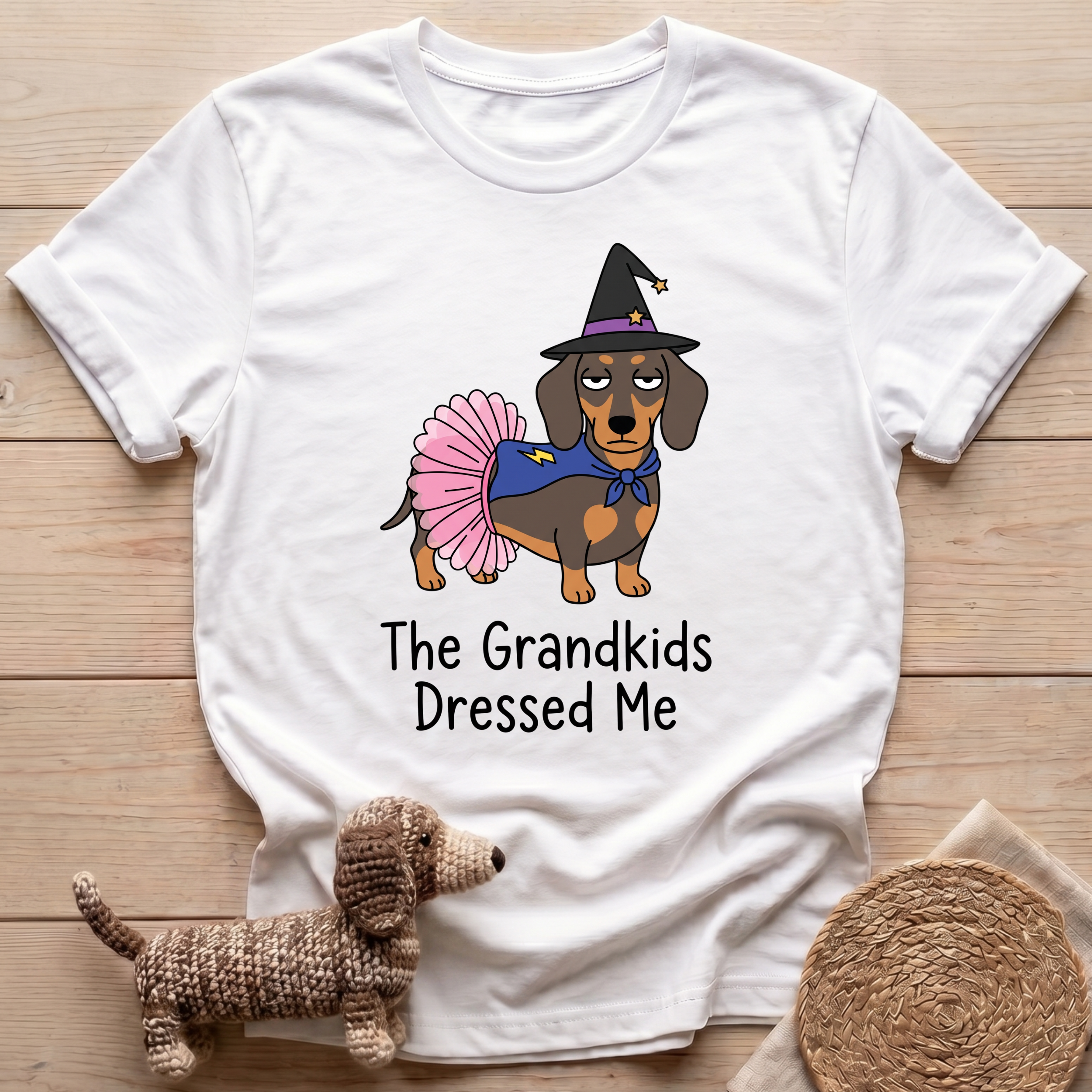 The Grandkids Dressed Me T-Shirt