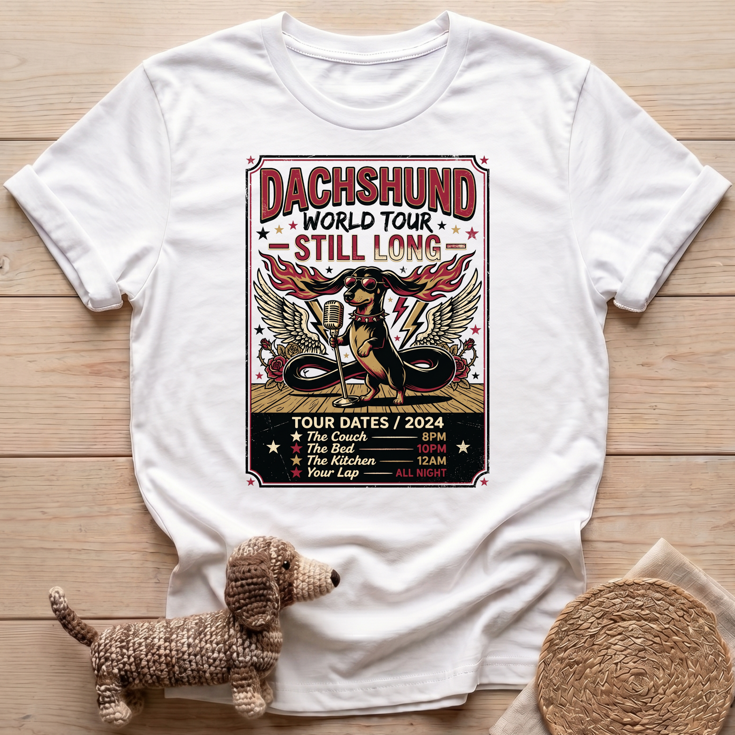 Dachshund World Tour T-Shirt