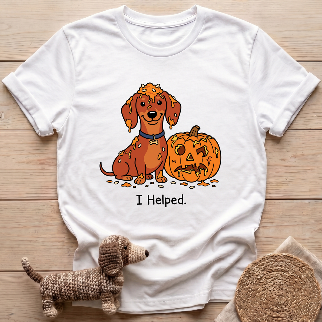 I Helped T-Shirt