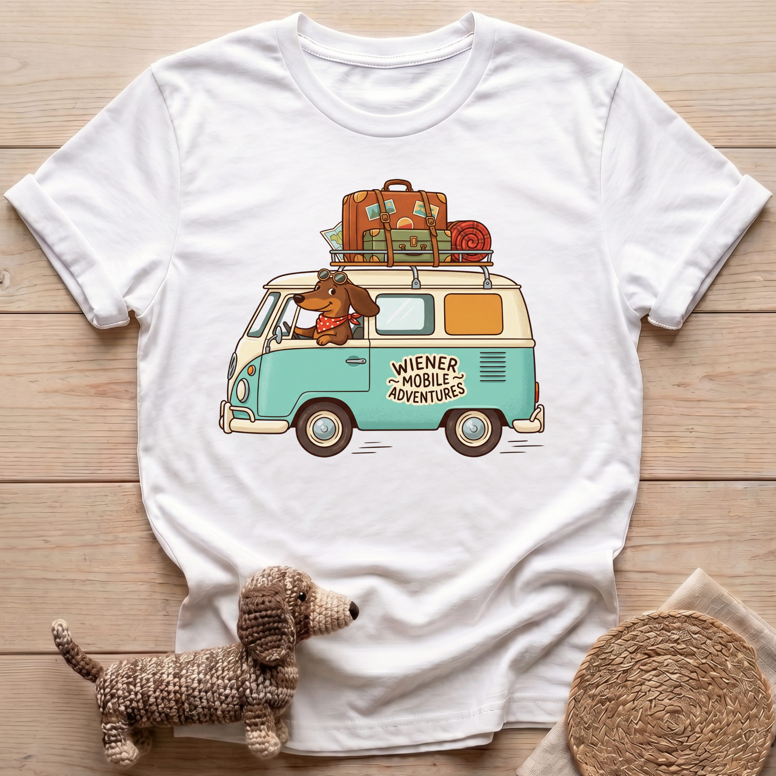 Wiener Mobile Adventures T-Shirt