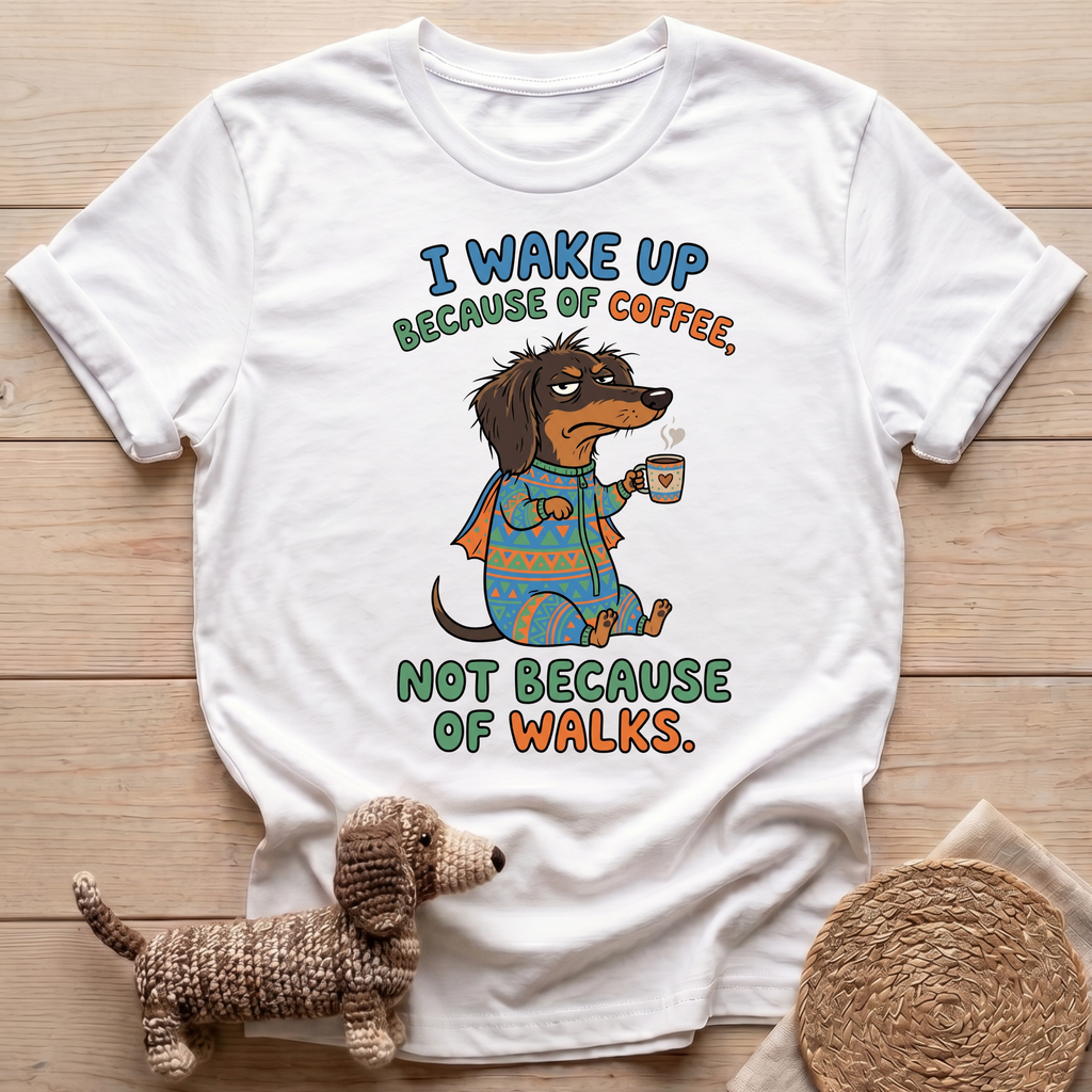 Coffee Dachshund T-Shirt