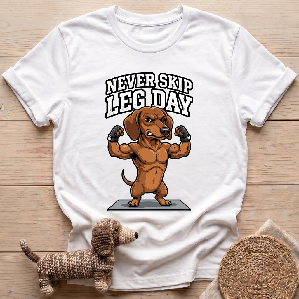 Never Skip Leg Day T-Shirt